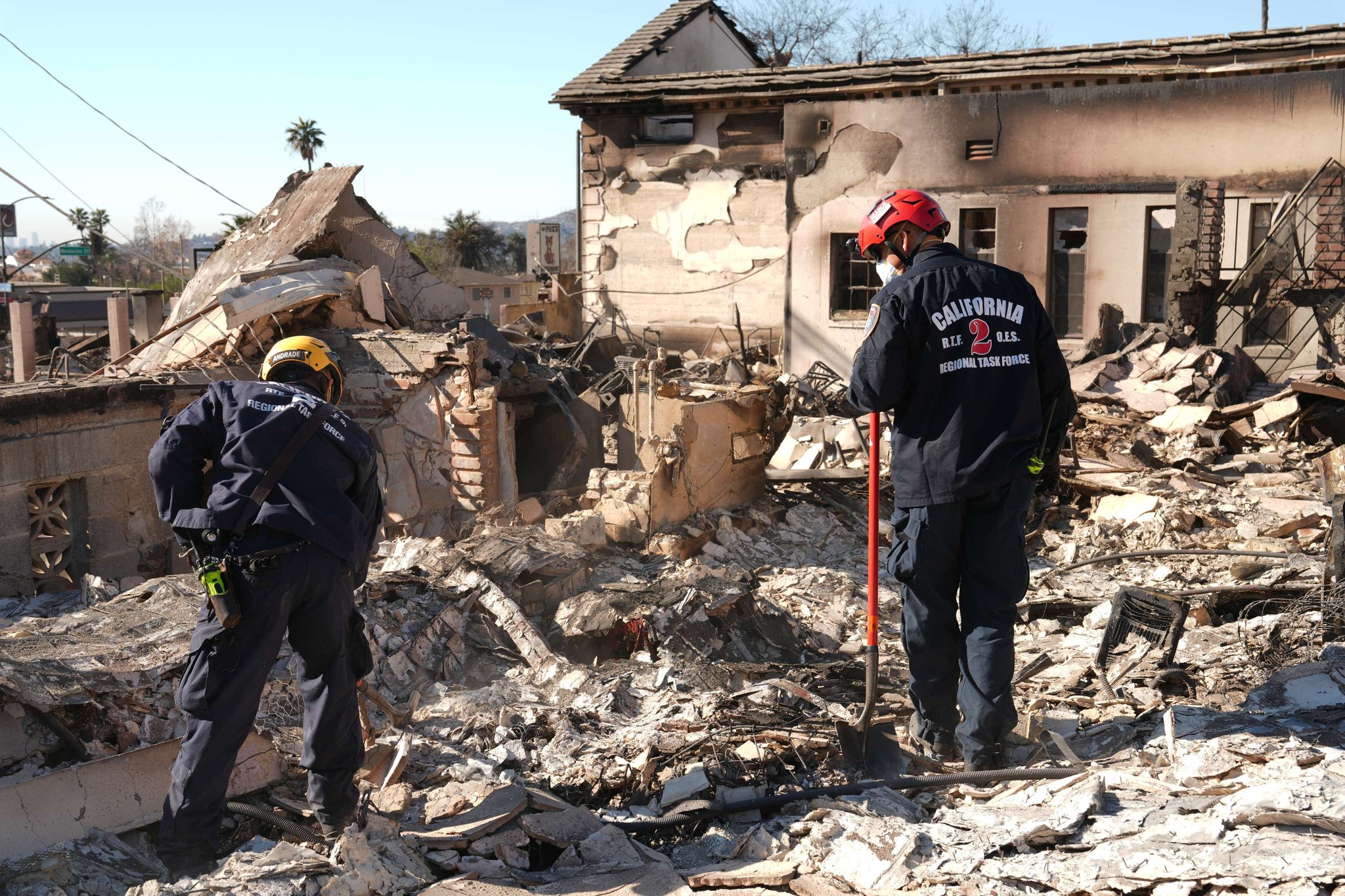 California wildfire disaster relief